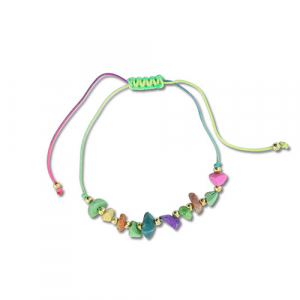 Trendy Armb&auml;nder Gemischte Perlen Multicolour-gold