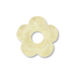 Glasperlen Blume Yellow