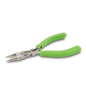 Beadalon Spitzzange mit Feder Green-silver