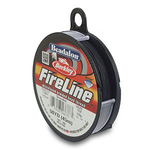 Beadalon Schmuckdraht Fireline 0.20mm Black