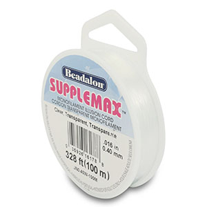 Beadalon Schmuckdraht Supplemax 0.40mm Clear
