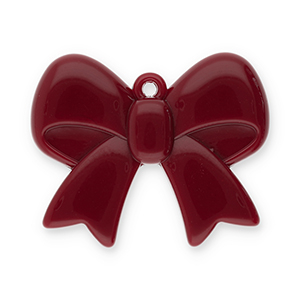 Statement-Anh&auml;nger Schleife Rust red