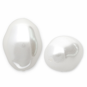 Imitationsperlen White