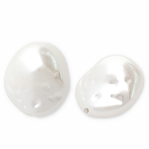 Imitationsperlen White