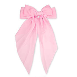 Haarschmuck Haarspange mit Schleife Pink
