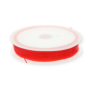Elastik Schmuckdraht 0.8mm Red