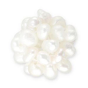S&uuml;sswasserperlen Cluster Natural white