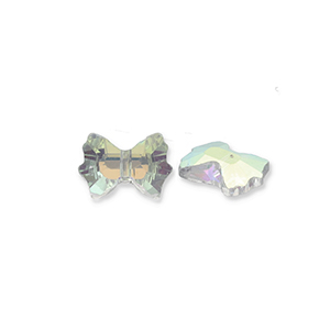 Fashion Facett Perlen Schleife Transparent-AB coating