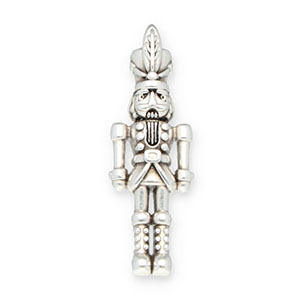 Metall Anh&auml;nger DQ Nussknacker Antik silber (Nickelfrei)