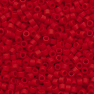 Miyuki Perlen delica's 11/0 Opaque matte red