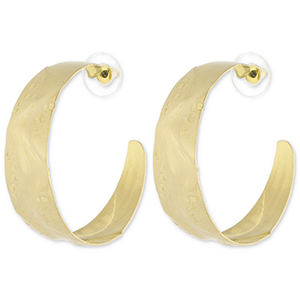 Trendy Ohrringe / Ohrstecker Gold