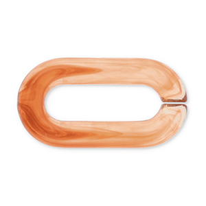 Acryl-Kettenglied, 20 mm, lose Orange