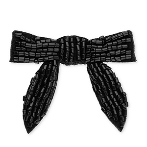 Statement-Anh&auml;nger Schleife Black