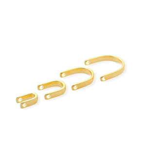 Metall Anh&auml;nger DQ&reg; Bogen Set 4 St&uuml;ck Goud (nikkelvrij)