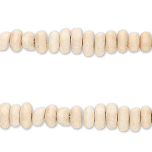 Perlen Keramik Kieself&ouml;rmig Light semolina beige