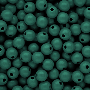10 mm DQ Acrylperlen shiny Mediterranea green 19-4517 TCX
