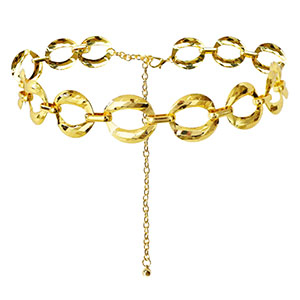 Bauchkettchen Grobes Kettenglied Gold