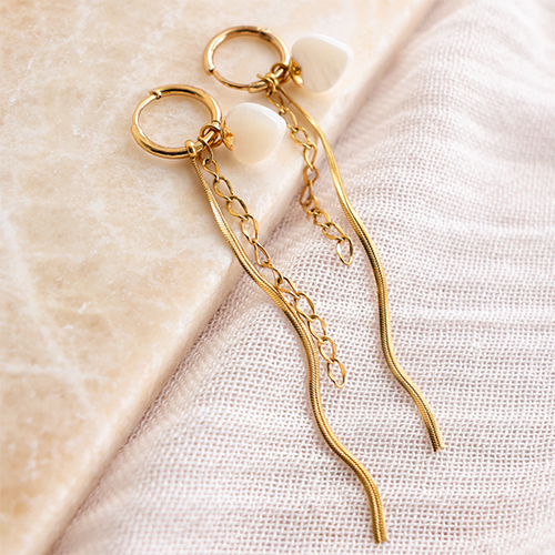 Trendy Ohrschmuck mit Ohrringzubeh&ouml;r aus Edelstahl entwerfen