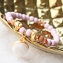 Flauschiger Schmuck mit &ldquo;faux fur&rdquo; f&uuml;r Cabochon, Facettperlen, Holz Perlen, Fassungen und Cuoio Armb&auml;nder