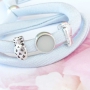 Trendy und universelle Armb&auml;nder, die Sie auch als Haarband verwenden k&ouml;nnen aus gestepptem Elastik Band Ibiza!