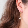MIX AND MATCH! Auswechselbare minimalistische Ohrringe mit trendy Anh&auml;ngern!