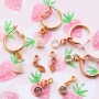 MIX AND MATCH! Auswechselbare minimalistische Ohrringe mit trendy Anh&auml;ngern!