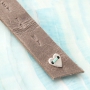 Pers&ouml;nliche Schl&uuml;sselanh&auml;nger aus DQ Leder