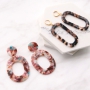 Trend Alarm! Handgemachte Resin Ohrringe