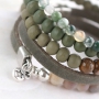 Machen Sie Armb&auml;nder mit unseren neuen Naturstein Perlen mit einem nat&uuml;rlichen Look