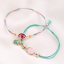 Subtiler Schmuck mit neuen Kristall Glas Anh&auml;ngern in Trendfarben