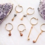 Verfolgen Sie den Trend: prachtvollen Schmuck mit Naturstein Perlen