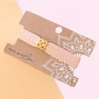 Summer Musthave: Armb&auml;nder + Haargummi aus elastischem Band