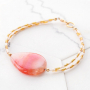 Ein Statement machen Sie mit Schmuck aus Halbedelstein