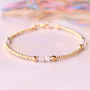 Fr&ouml;hliche Armb&auml;nder und Ohrringe f&uuml;r den Sommer mit Facett Perlen