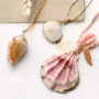 Gestalten Sie mit unseren neuen, trendigen Muschel Anh&auml;ngern und jasseron fantastischen Schmuck und Accessoires!