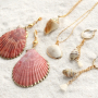 Gestalten Sie mit unseren neuen, trendigen Muschel Anh&auml;ngern und jasseron fantastischen Schmuck und Accessoires!