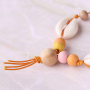 Beach Schmuck mit Holz Perlen, Muscheln und DQ Metall!