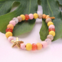 Beach Schmuck mit Holz Perlen, Muscheln und DQ Metall!