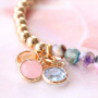 Sommer Schmuck mit unserer neuen Kollektion DQ Anh&auml;nger Kristallglas