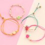 Wir freuen uns sehr &uuml;ber diese Armb&auml;nder mit Polymer Perlen!
