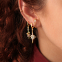 Atemberaubende Zirkonia Regenbogen Schmuck Stil wie folgt: