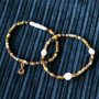 Machen Sie Ohrringe und Armb&auml;nder in Winterfarben mit Glasperlen Rocailles!