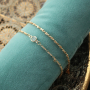 Dies ist der Trend von AW "19 /" 20! Ohrringe, Armb&auml;nder und Ketten mit Kristallglas und Jasseron