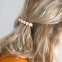 Inspiration f&uuml;r die Herstellung von Haarschmuck und Ohrringen mit S&uuml;sswasserperlen: