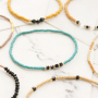 Wie man Armb&auml;nder und Ohrringe mit Miyuki Rocailles macht: