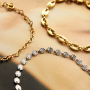 Sie k&ouml;nnen diesen trendigen Schmuck mit Jasseron aus Stainless Steel machen: