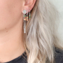 Entwerfen Sie mit diesen neuen Naturstein W&uuml;rfel Perlen stilvolle Ohrringe und Armb&auml;nder: