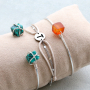 Entwerfen Sie mit diesen neuen Naturstein W&uuml;rfel Perlen stilvolle Ohrringe und Armb&auml;nder: