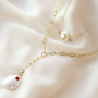 Werden Sie kreativ mit den Muschel Pearl Shine Anh&auml;ngern, Perlen und Zwischenst&uuml;cken kombiniert mit den Zirkonia Brass Elements 