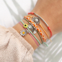 Lassen Sie sich inspirieren und kreieren Sie trendige Sommerarmb&auml;nder mit Makramee-Garn! 